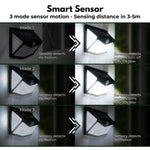 NOVEDEN 4 Packs Solar LED Lights with 3 Light Modes (Black)NE-SL-104-ZL - Home & Garden > Garden Lights
