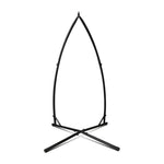 NOVEDEN Hammock Chair Stand for Hanging Air Porch Swing Chair (Black) NE-HC-100-DL - Home & Garden > Hammocks