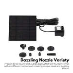NOVEDEN Solar Water Fountain NE-SWF-100-SY - Home & Garden > Fountains