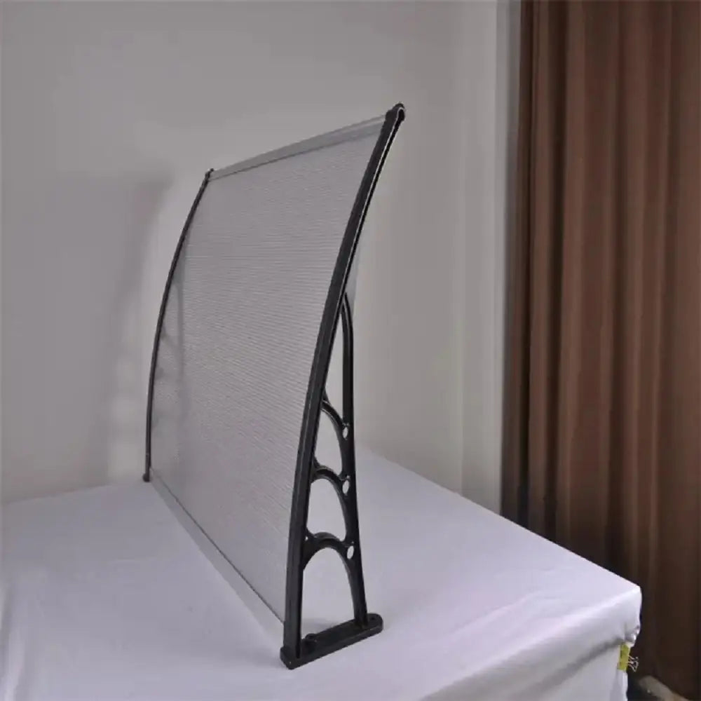 NOVEDEN Window Door Awning Canopy Outdoor UV Patio Rain Cover Clear White 1M X 2.4M Type 1 NE-AG-101-SU - Home & Garden