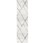 Oasis 452 Blue Runner by Rug Culture-400X80CM - RUNNER - Home & Garden > Rugs > Floor Rugs