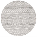 Oasis 453 Grey Round by Rug Culture-150X150CM - ROUND - Home & Garden > Rugs > Round Rugs
