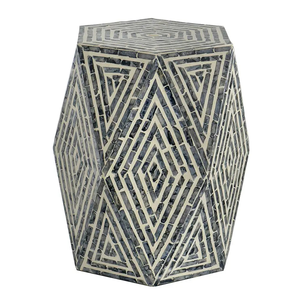 Oblique Shell stool/Side table - Furniture > Living Room > Side Tables