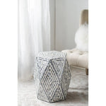 Oblique Shell stool/Side table - Furniture > Living Room > Side Tables
