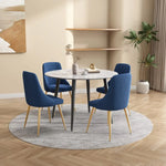 Ocean’s Velvet Dining Set - Furniture > Dining