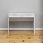 ODESSA DESK - WHITE - HAMPTONS - PULL BRASS - Furniture > Office > Desks