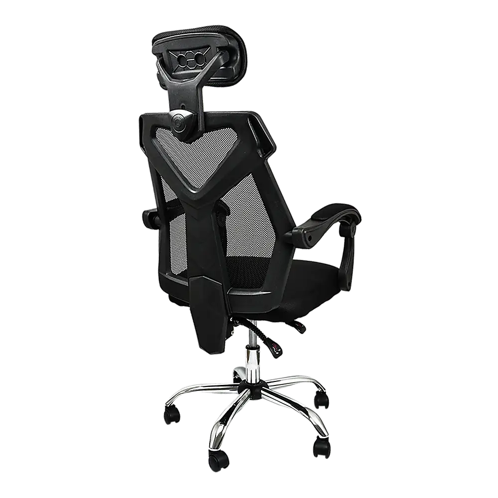 Office Chair Gaming Computer Chairs Mesh Back Foam Seat - Black - Furniture > Office