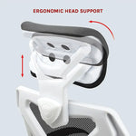 Office Chair Gaming Computer Chairs Mesh Back Foam Seat - White - Furniture > Office