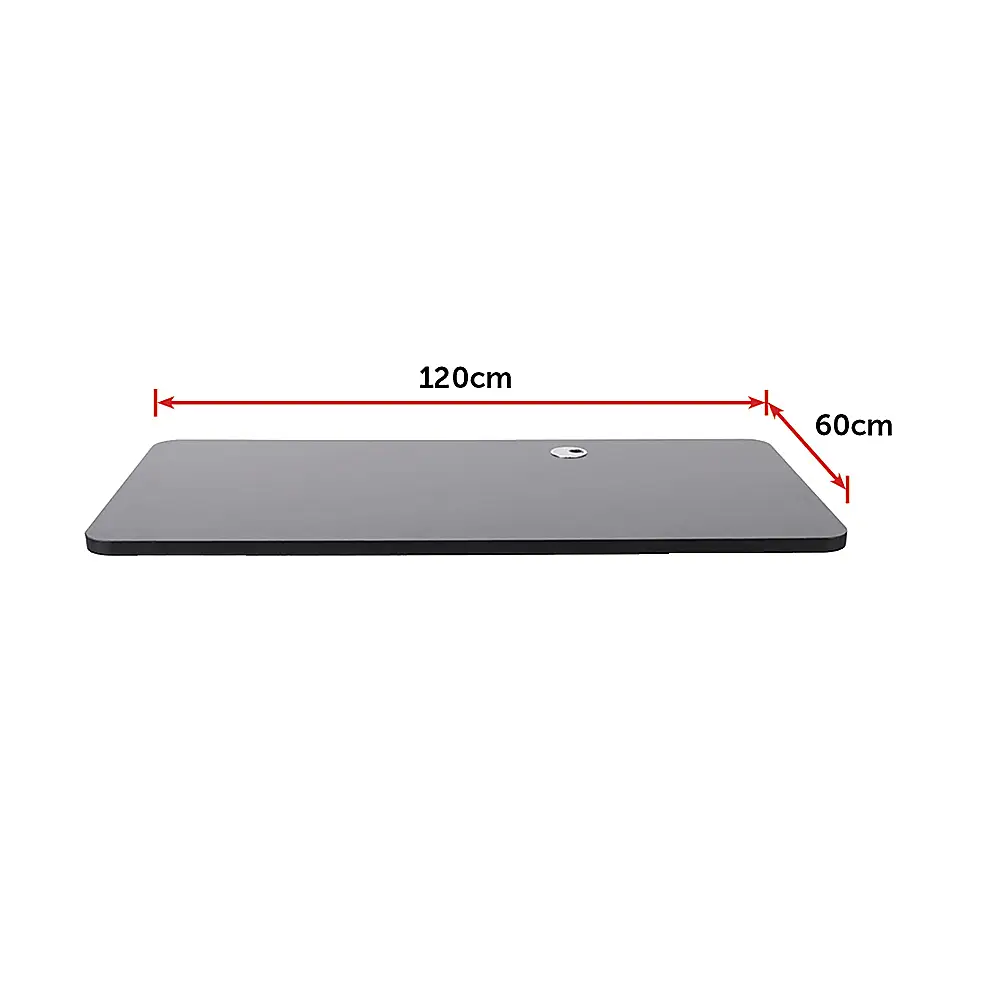 Office Home Computer Desk Table Top with Cable Hole - Furniture > Office