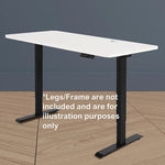 Office Home Computer Desk Table Top with Cable Hole - Furniture > Office