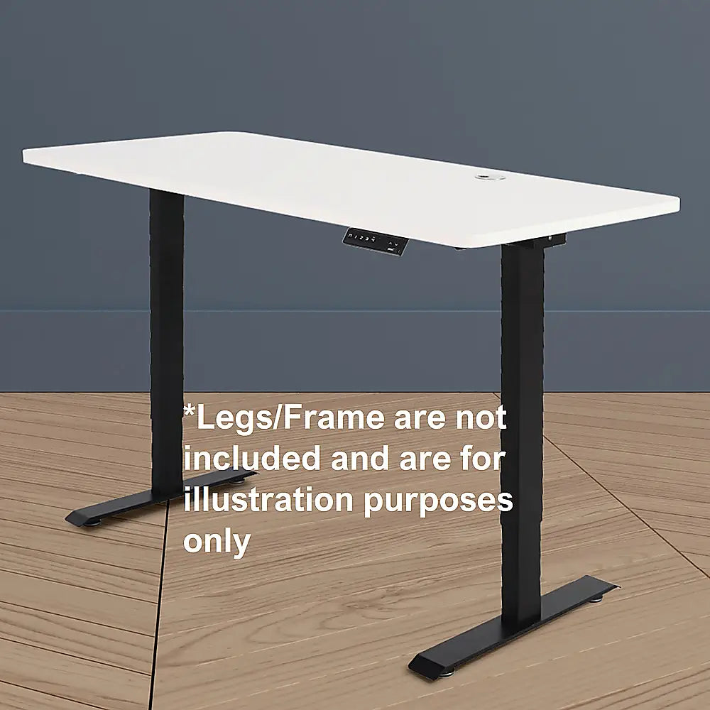 Office Home Computer Desk Table Top with Cable Hole - Furniture > Office