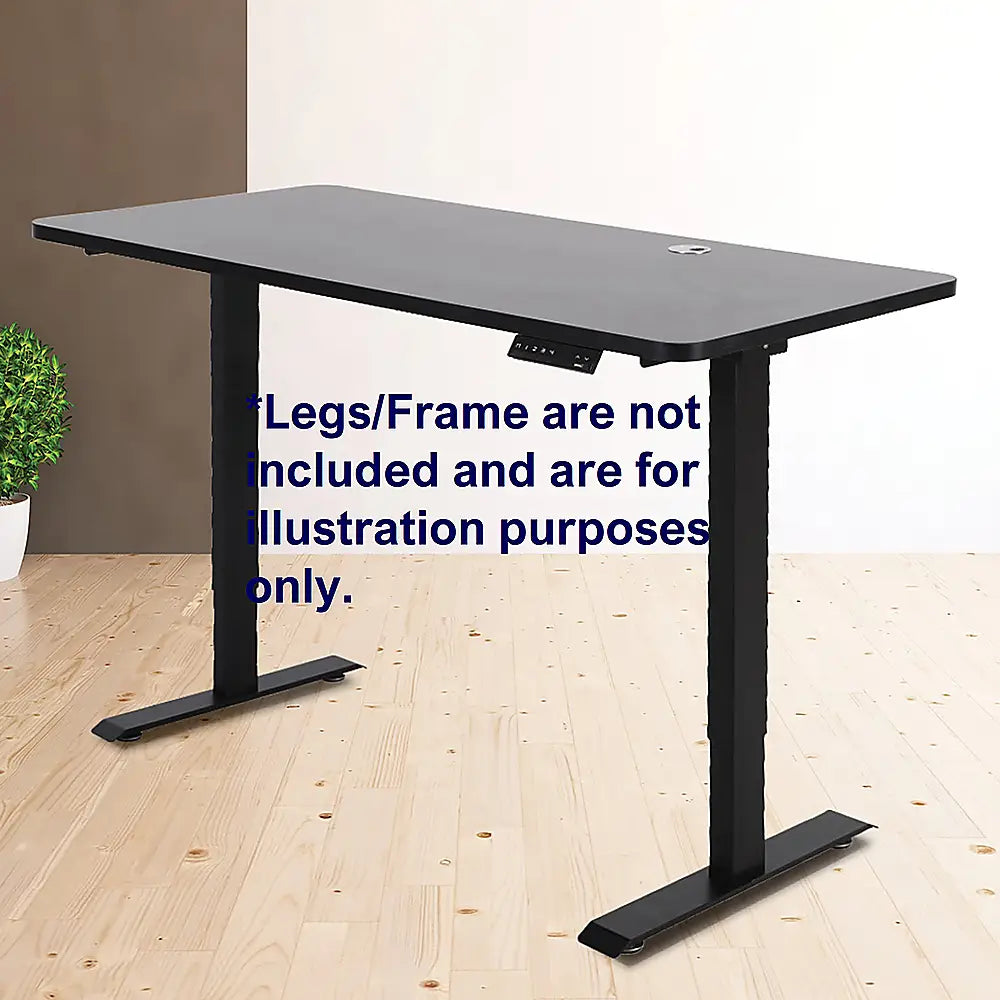 Office Home Computer Desk Table Top with Cable Hole - Furniture > Office