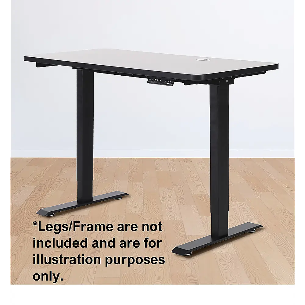 Office Home Computer Desk Table Top with Cable Hole - Furniture > Office