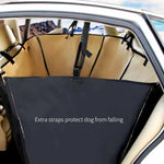 Ondoing Detachable Pet Dog Car Seat Cover Backseat Protector Hammock Waterproof Non-slip Blue - Pet Care > Cat Supplies