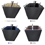 Ondoing Detachable Pet Dog Car Seat Cover Backseat Protector Hammock Waterproof Non-slip Blue - Pet Care > Cat Supplies
