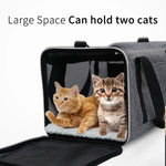 Ondoing Foldable Pet Carrier Bag Cat Dog Soft Crate Cage Kennel Tent Travel Portable Car - Pet Care > Cat Supplies >