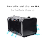 Ondoing Foldable Pet Carrier Bag Cat Dog Soft Crate Cage Kennel Tent Travel Portable Car - Pet Care > Cat Supplies >
