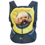Ondoing Pet Carrier Backpack Adjustable Dog Puppy Cat Front Carrier Head Out - Pet Care > Cat Supplies > Cat Carriers &