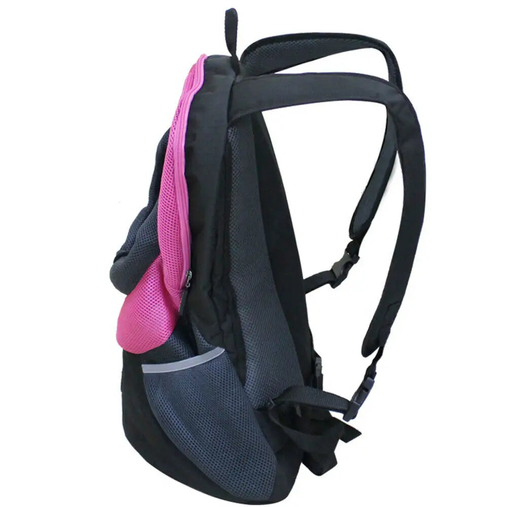 Ondoing Pet Carrier Backpack Adjustable Dog Puppy Cat Front Carrier Head Out - Pet Care > Cat Supplies > Cat Carriers &