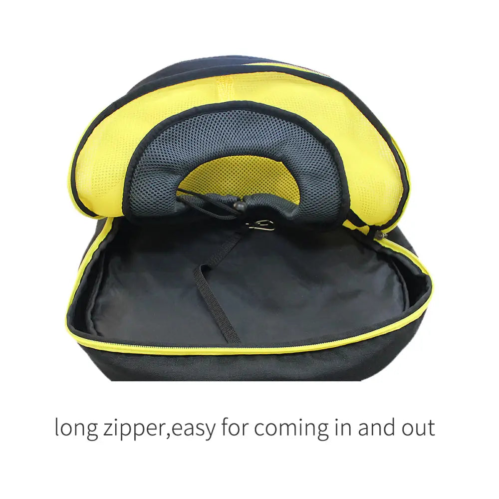 Ondoing Pet Carrier Backpack Adjustable Dog Puppy Cat Front Carrier Head Out - Pet Care > Cat Supplies > Cat Carriers &