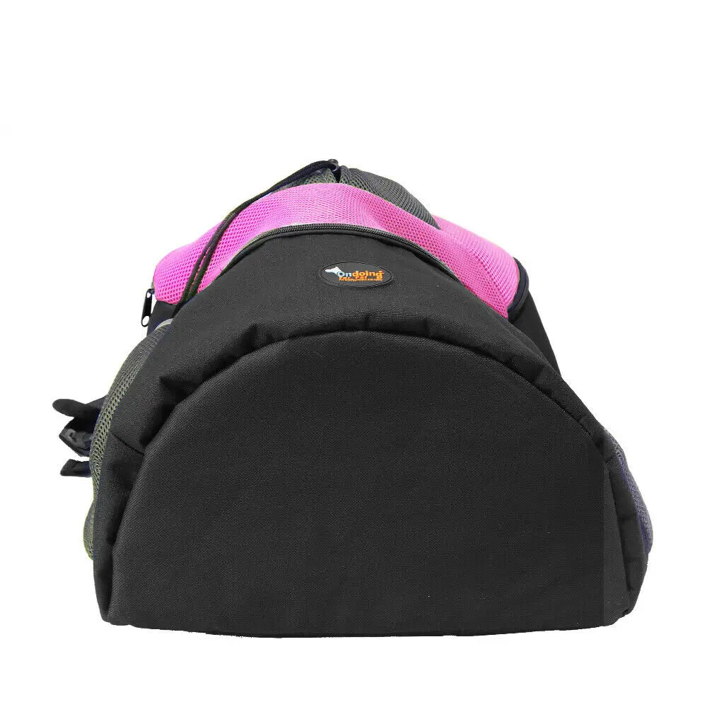 Ondoing Pet Carrier Backpack Adjustable Dog Puppy Cat Front Carrier Head Out - Pet Care > Cat Supplies > Cat Carriers &