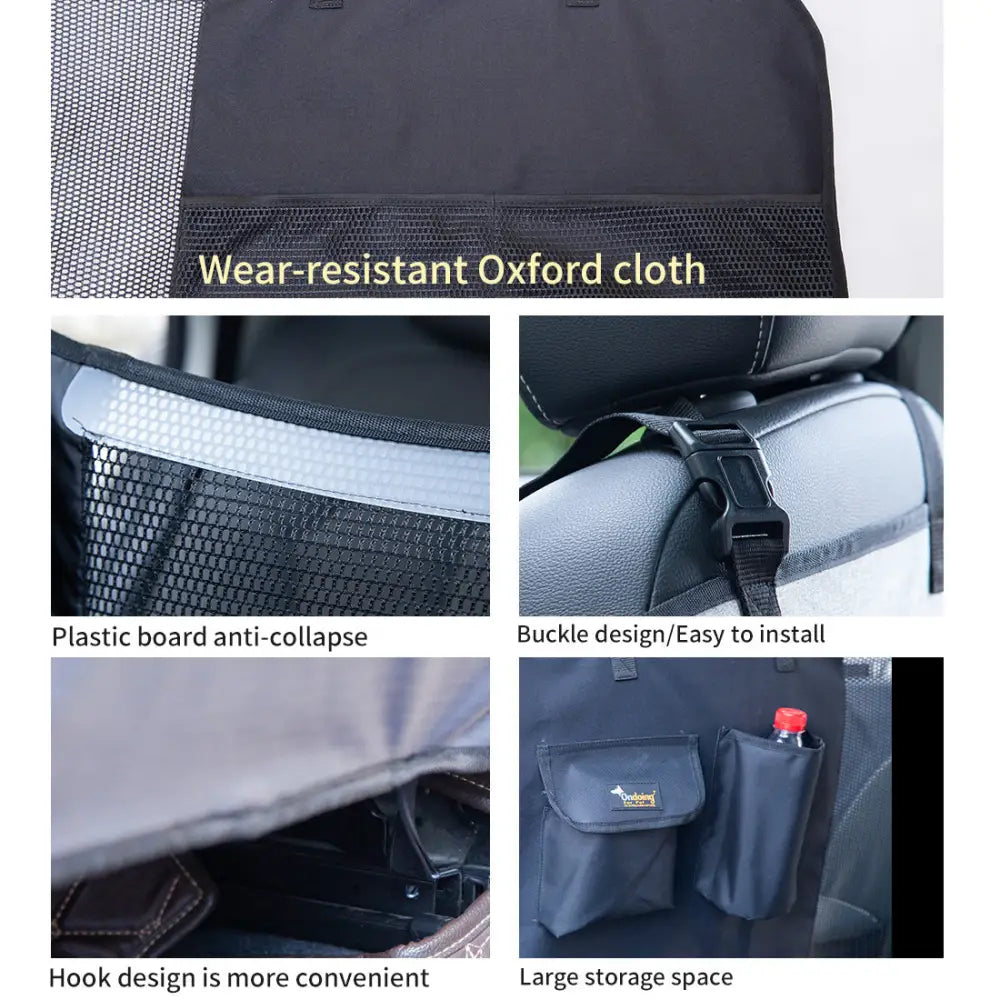Ondoing Pet Dog Barrier Car Back Seat Fence Isolation Divider Net Safety Mesh Guard Kids-grey - Pet Care > Dog Supplies