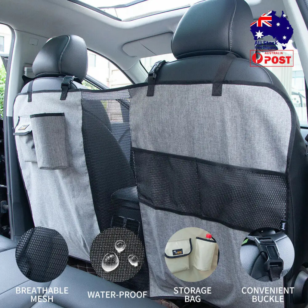 Ondoing Pet Dog Barrier Car Back Seat Fence Isolation Divider Net Safety Mesh Guard Kids-grey - Pet Care > Dog Supplies