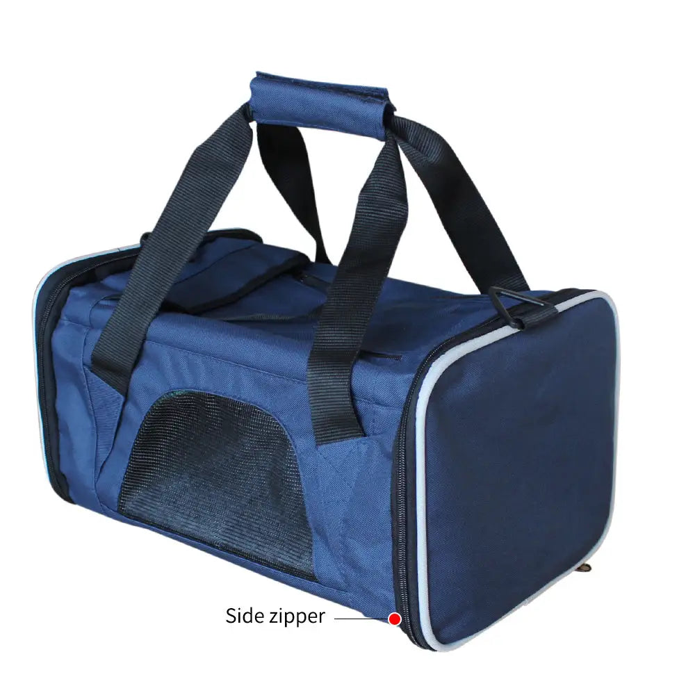 Ondoing Portable Pet Carrier Tote Travel Bag Kennel Soft Dog Crate Cage Indoor Outdoor - Pet Care > Cat Supplies > Cat