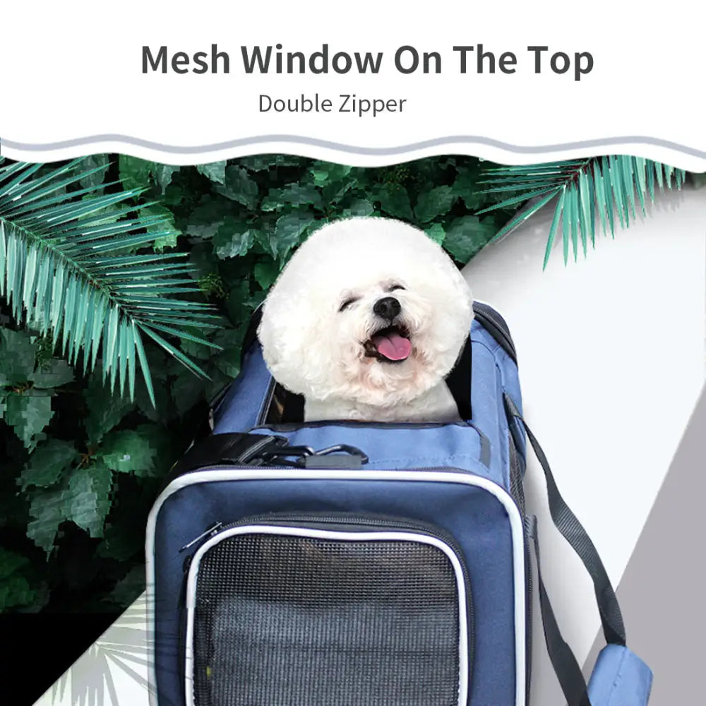 Ondoing Portable Pet Carrier Tote Travel Bag Kennel Soft Dog Crate Cage Indoor Outdoor - Pet Care > Cat Supplies > Cat