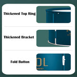 One-Click collapse Portable Foldable oxford Bathtub Water Tube Spa Bath Bucket 70x65cm - Furniture > Bathroom > Bathtubs
