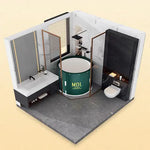 One-Click collapse Portable Foldable oxford Bathtub Water Tube Spa Bath Bucket 70x65cm - Furniture > Bathroom > Bathtubs