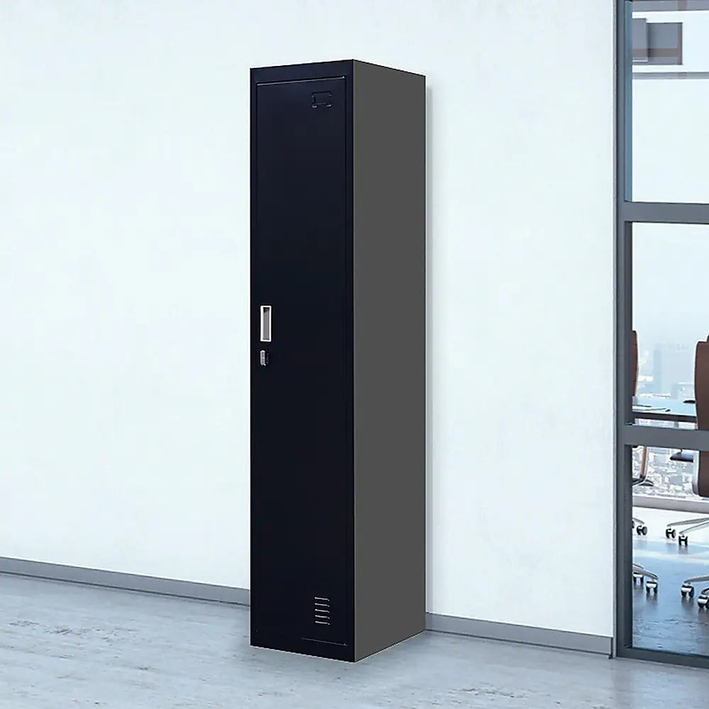 One-Door Office Gym Shed Clothing Locker Cabinet - Furniture > Office