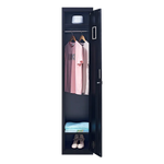 One-Door Office Gym Shed Clothing Locker Cabinet - Furniture > Office