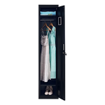 One-Door Office Gym Shed Clothing Locker Cabinet - Furniture > Office