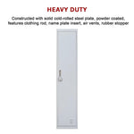 One-Door Office Gym Shed Clothing Locker Cabinet - Furniture > Office