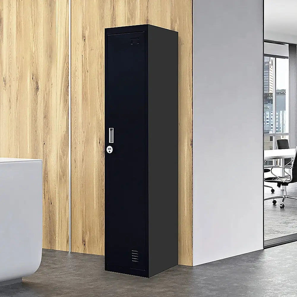 One-Door Office Gym Shed Clothing Locker Cabinet - Furniture > Office