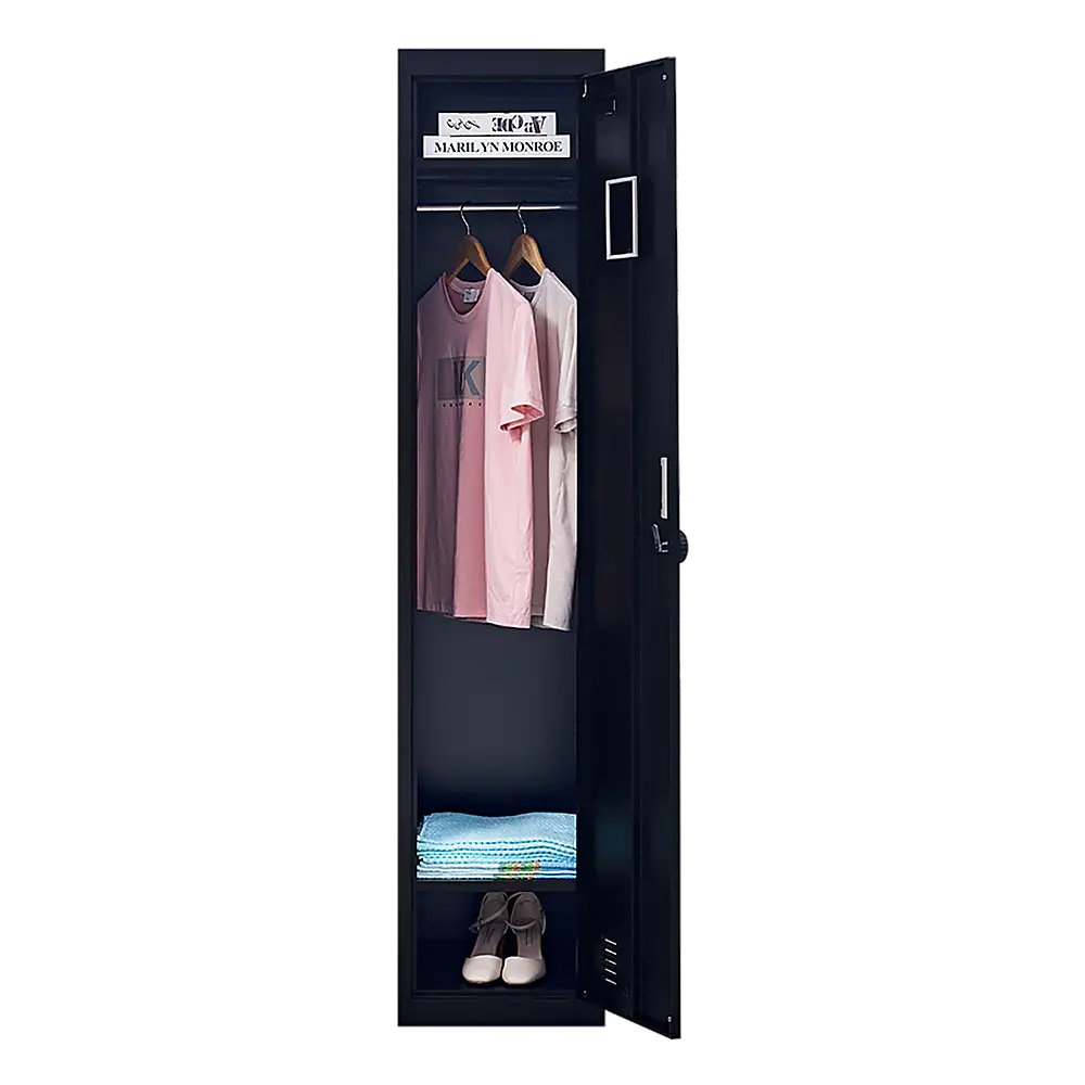 One-Door Office Gym Shed Clothing Locker Cabinet - Furniture > Office
