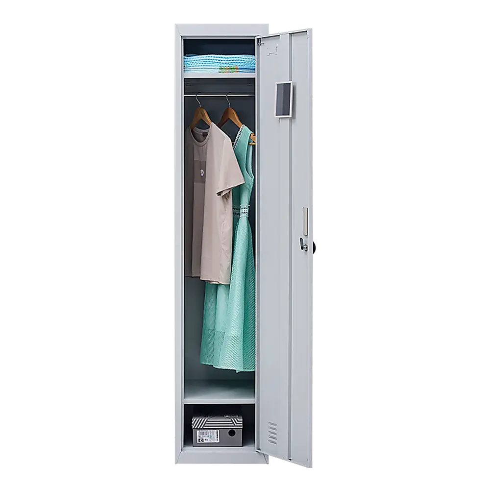 One-Door Office Gym Shed Clothing Locker Cabinet - Furniture > Office