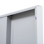 One-Door Office Gym Shed Clothing Locker Cabinet - Furniture > Office
