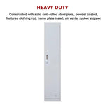 One-Door Office Gym Shed Clothing Locker Cabinet - Furniture > Office