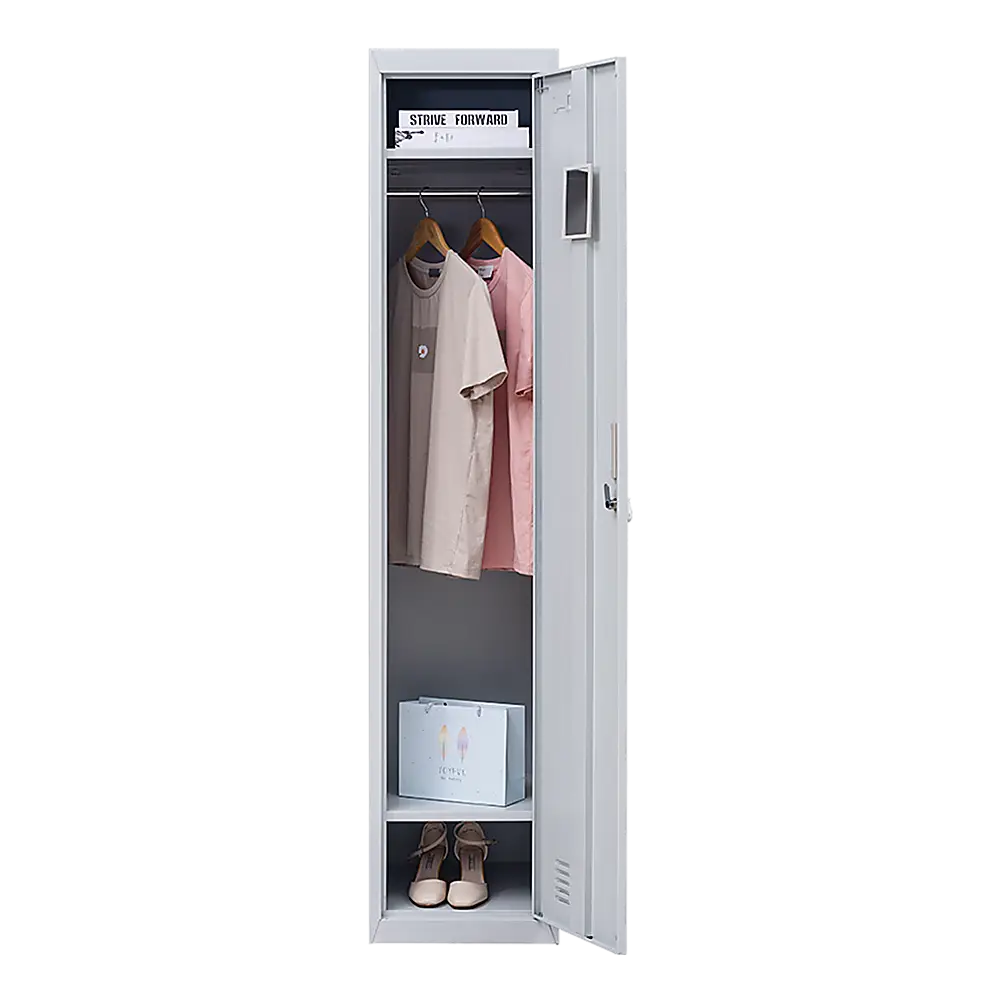 One-Door Office Gym Shed Clothing Locker Cabinet - Furniture > Office