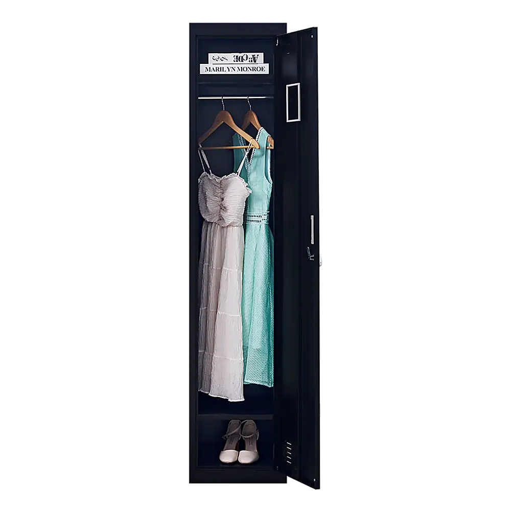 One-Door Office Gym Shed Clothing Locker Cabinet - Furniture > Office