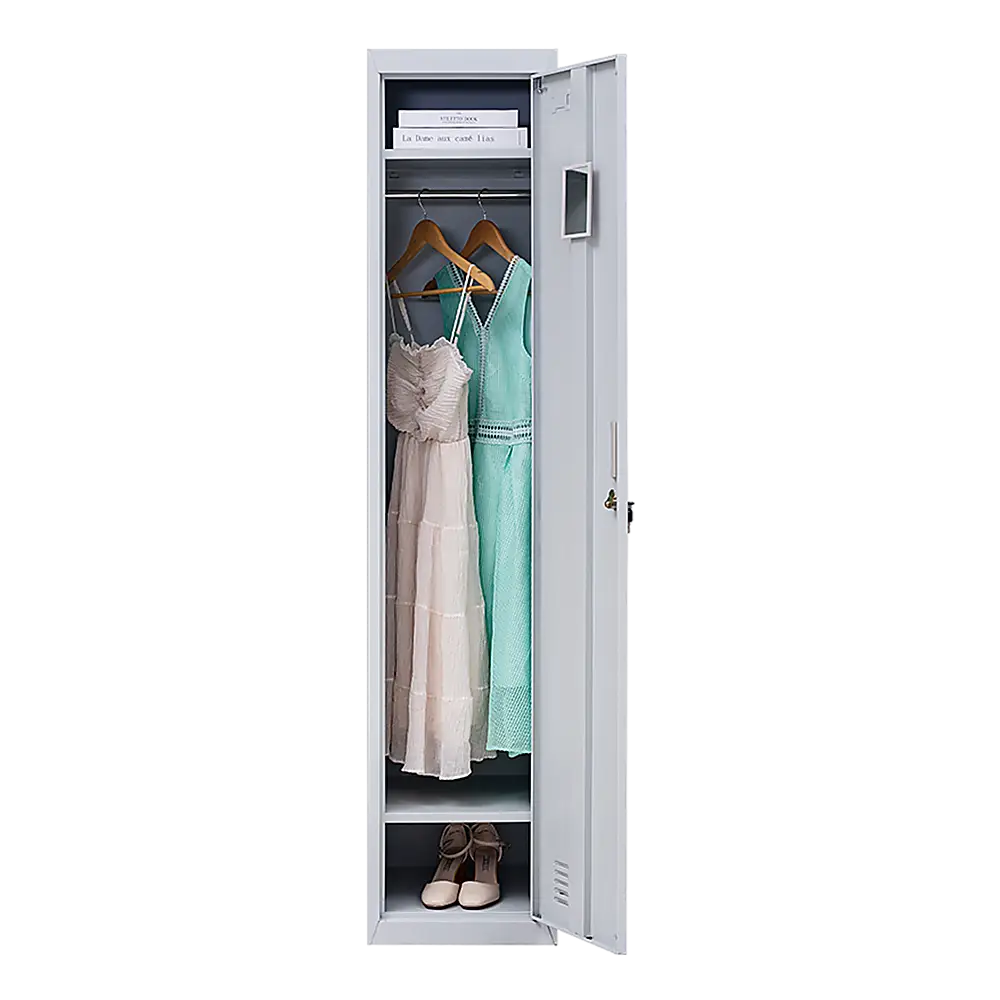 One-Door Office Gym Shed Clothing Locker Cabinet - Furniture > Office