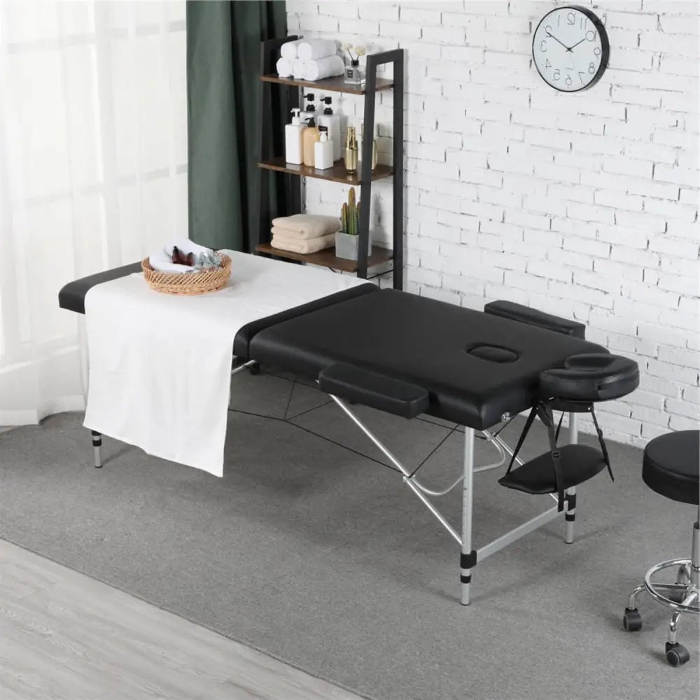 ONIREST 2 Fold Adjustable Portable Massage Bed (Black)OR-MTP-101-NS - Furniture > Mattresses