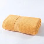 Orange Premium Thick Cotton Bath Towel for Adults - Soft and Absorbent Bathroom Towel - Home & Garden > Bathroom