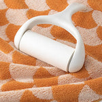 Orange Thickened and Enlarged Cotton Hand Towels - 3 Pack (34x74cm) - Soft and Absorbent Bath Towels for Adults - Home