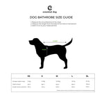 Organic Luxury Bamboo & Cotton Dog Bathrobe - Pet Care > Cleaning & Maintenance > Pet Grooming Supplies