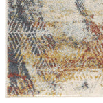 Oriental Multi Hues Rug - Cream - 200x290 - Home & Garden > Rugs