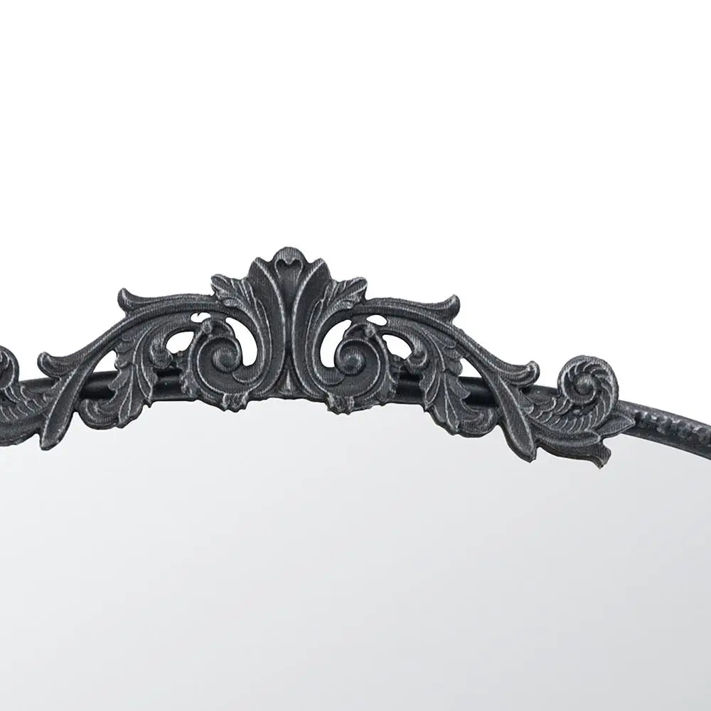 ORNATE METALLIC WALL MIRROR - Home & Garden > Decor > Mirrors