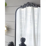 ORNATE METALLIC WALL MIRROR - Home & Garden > Decor > Mirrors